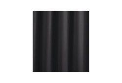 ColourMatch - Plain Shower Curtain - Jet Black